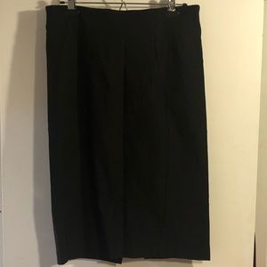 Black stretchy pencil skirt, size xl
